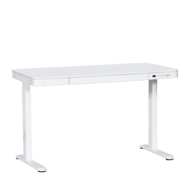 Ергономично регулируемо бюро Carmen CR-118 E - бяло