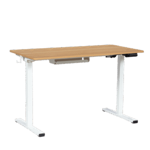 Ергономично регулируемо бюро Carmen CR- 4825 - бук-бял