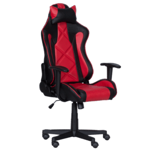 Геймърски стол Carmen 6196 - черен-червен