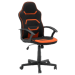 Геймърски стол Carmen 6309 - черен - оранжев