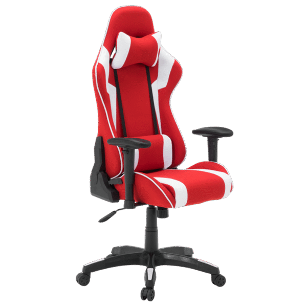 Геймърски стол Carmen 6312 - бял - червен Геймърски стол Carmen 6312 - бял - червен