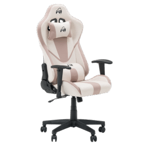 Геймърски стол Carmen 6313 - крем-розов