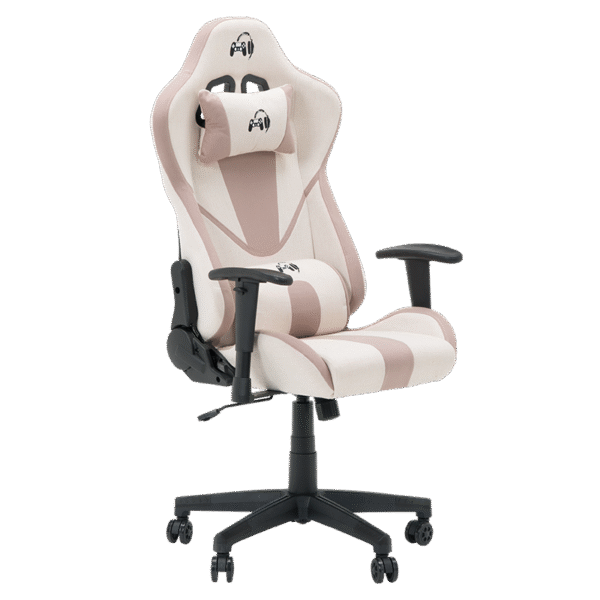 Геймърски стол Carmen 6313 - крем-розов Геймърски стол Carmen 6313 - крем-розов