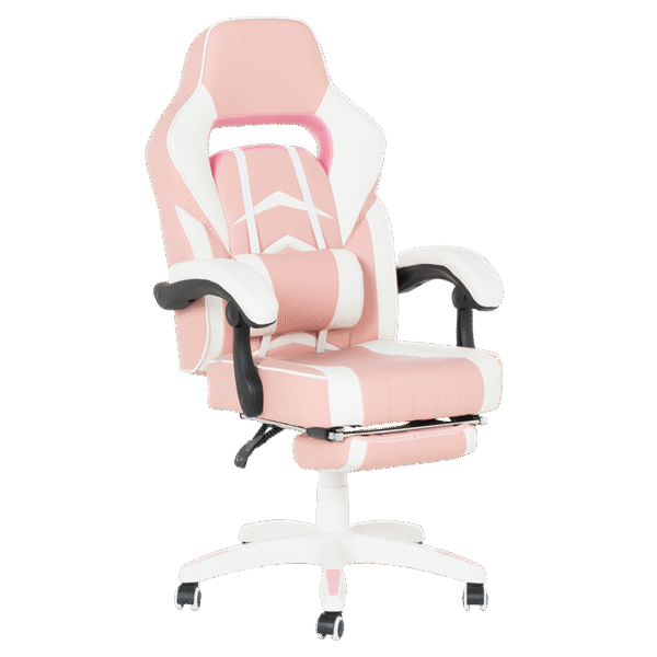 Геймърски стол Carmen 6314 - бял-розов