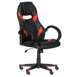 Геймърски стол Carmen 7605 - черен - червен