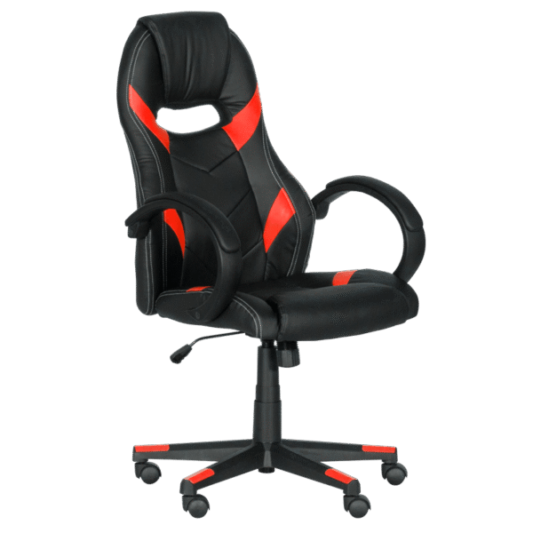 Геймърски стол Carmen 7605 - черен - червен