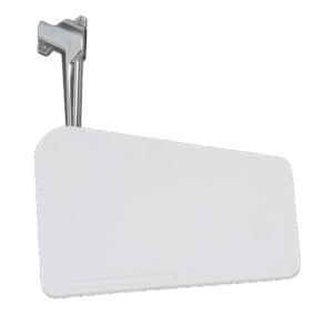 Масичка Carmen 308 за посетителски столове 1702-1703/1705-1710 - бяла