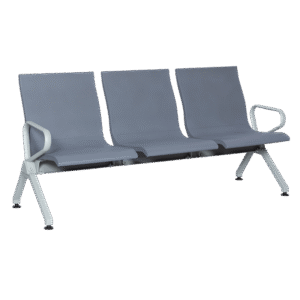Посетителска пейка с 3 места Carmen CR-1037-3 - сива