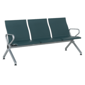 Посетителска пейка с 3 места Carmen CR-1040-3 - зелена