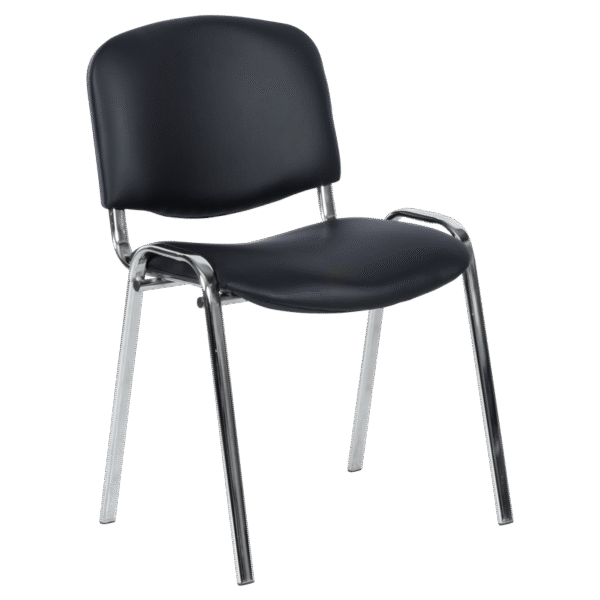 Посетителски стол Carmen 1135-1 LUX - черен N