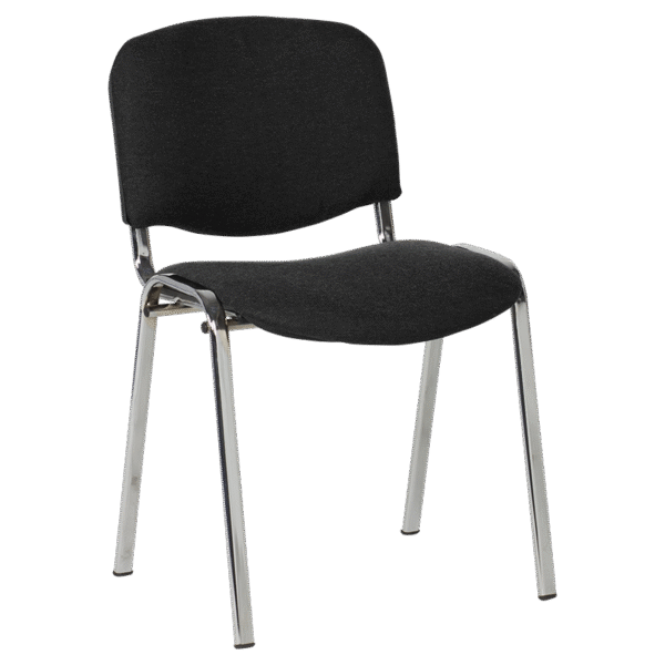 Посетителски стол Carmen 1135 LUX - черен