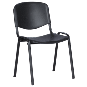 Посетителски стол Carmen 1136 H - черен