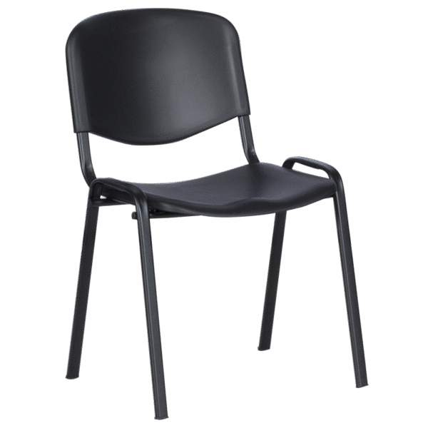 Посетителски стол Carmen 1136 H - черен