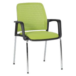 Посетителски стол Carmen 1138 CH - зелен