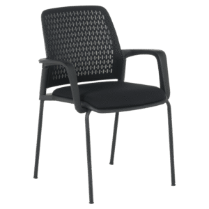 Посетителски стол Carmen 1138 - черен