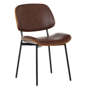 Посетителски стол Carmen 1180 - орех-искрящо кафяв