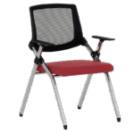 Посетителски стол Carmen 1704 - червен