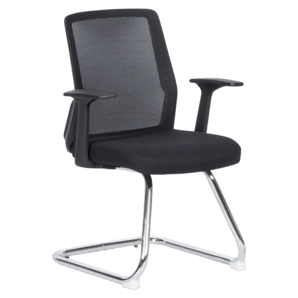 Посетителски стол Carmen 6006 - черен