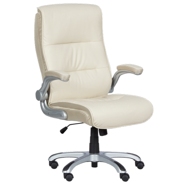 Президентски офис стол Carmen 6106 - крем Президентски офис стол Carmen 6106 - крем