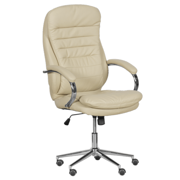 Президентски офис стол Carmen 6113-1 - крем Президентски офис стол Carmen 6113-1 - крем