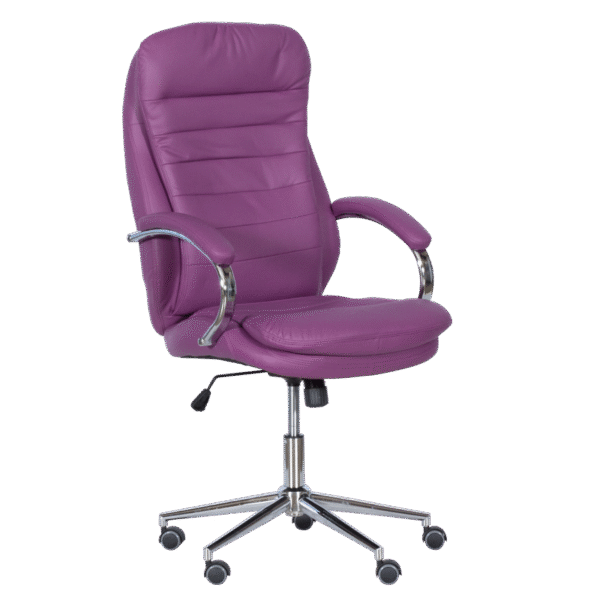 Президентски офис стол Carmen 6113-1 - лилав Президентски офис стол Carmen 6113-1 - лилав