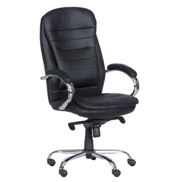 Президентски офис стол Carmen 6113 M - черен