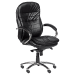 Президентски офис стол Carmen 6114 - черен