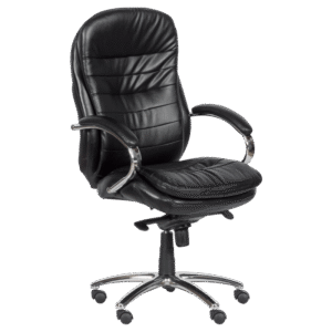 Президентски офис стол Carmen 6114 - черен