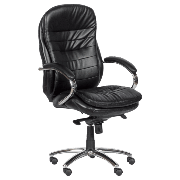 Президентски офис стол Carmen 6114 - черен