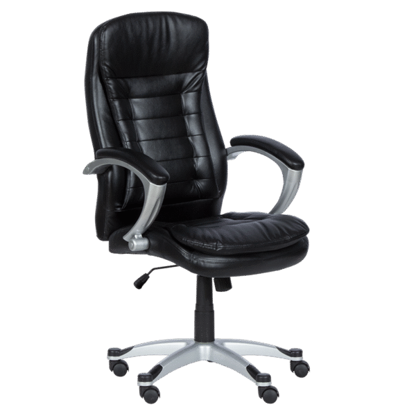 Президентски офис стол Carmen 6115 - черен