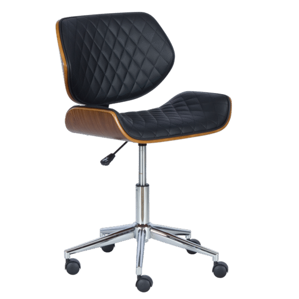 Президентски офис стол Carmen 6410 - орех - черен