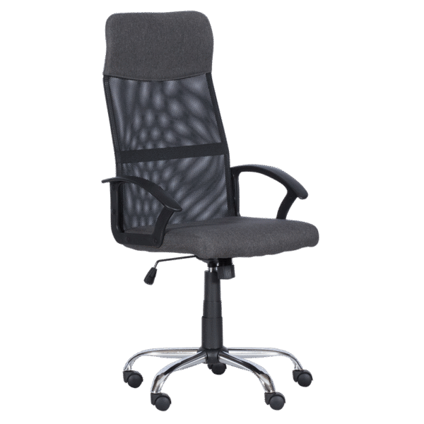 Работен офис стол Carmen 6592-1 - сив-черен