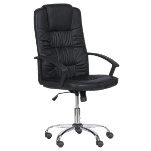 Президентски офис стол Carmen 6681-2 - черен