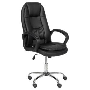 Президентски офис стол Carmen 6682-1 LUX - черен