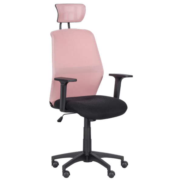 Президентски офис стол Carmen 7535 - розово - черен Президентски офис стол Carmen 7535 - розово - черен