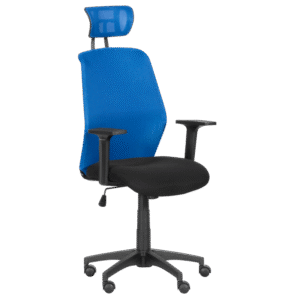 Президентски офис стол Carmen 7535 - синьо - черен