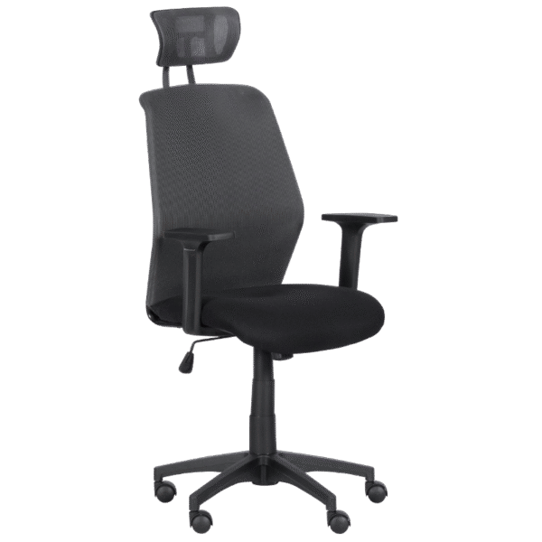 Президентски офис стол Carmen 7535 - тъмносив - черен Президентски офис стол Carmen 7535 - тъмносив - черен