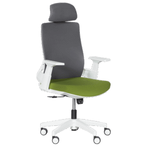 Президентски офис стол Carmen 7546 - тъмнозелен-сив