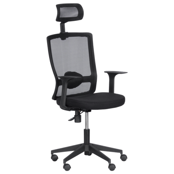 Президентски офис стол Carmen 7548 - черен