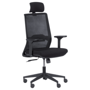 Президентски офис стол Carmen 7566 - черен