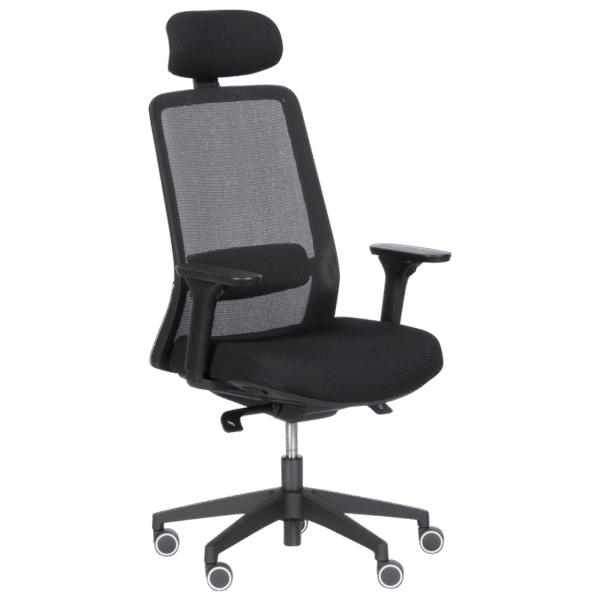 Ергономичен стол Carmen 7584 - черен