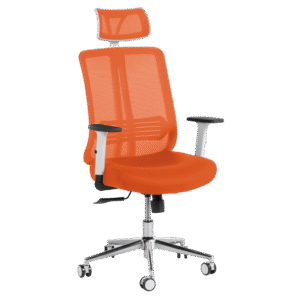 Президентски офис стол LORENA LUX - оранжев