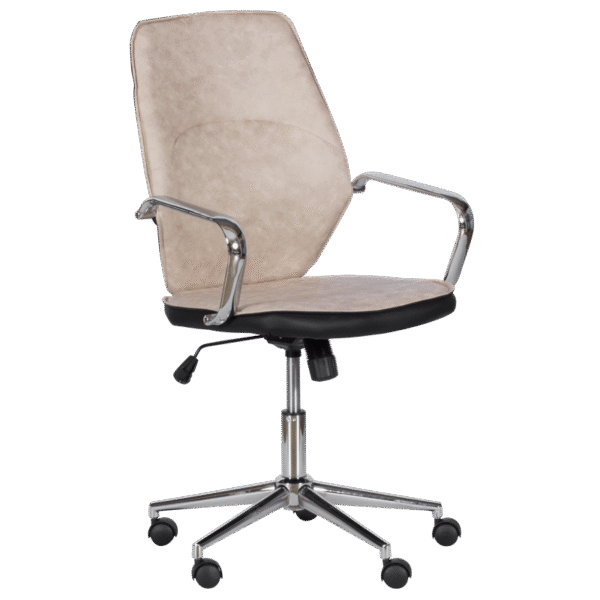 Работен офис стол Carmen 6374-1 - бежов Работен офис стол Carmen 6374-1 - бежов