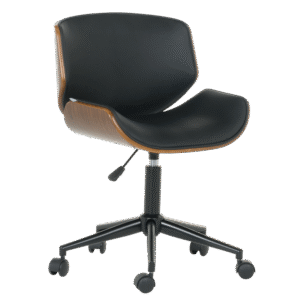 Президентски офис стол Carmen 6409 - орех-черен