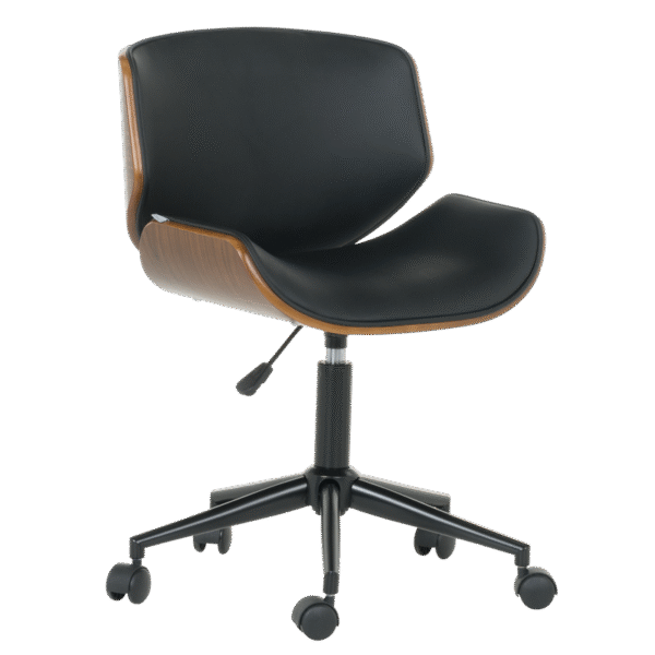 Президентски офис стол Carmen 6409 - орех-черен Президентски офис стол Carmen 6409 - орех-черен