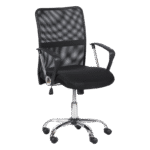 Работен офис стол Carmen 6591-1 - черен