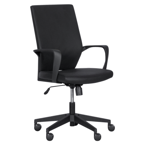 Работен офис стол Carmen 6621 - черен Работен офис стол Carmen 6621 - черен