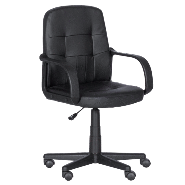 Работен офис стол Carmen 6683 - черен Работен офис стол Carmen 6683 - черен