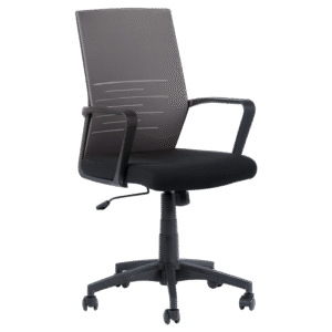 Работен офис стол Carmen 7041 - черен - сив