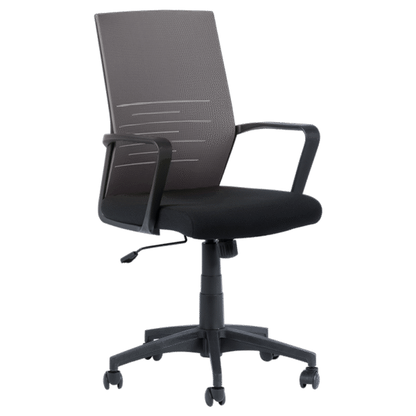 Работен офис стол Carmen 7041 - черен - сив